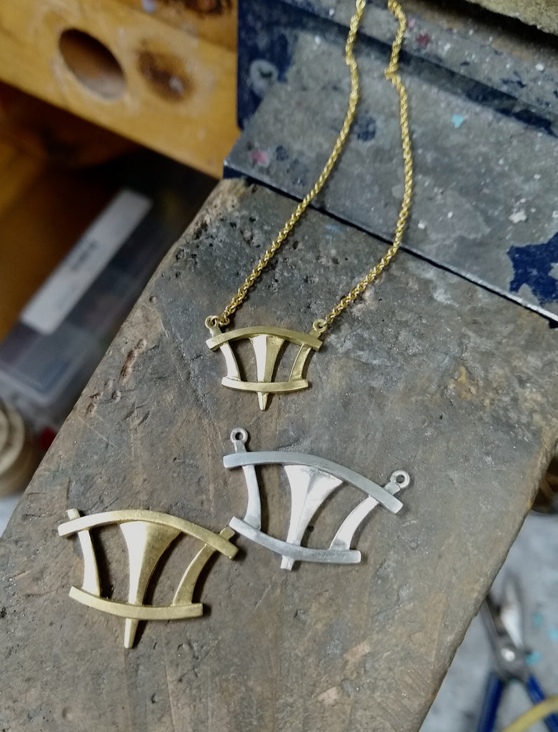 gold and silver jewelry to bring simple luxury to your day from Nikki Lorenz Designs