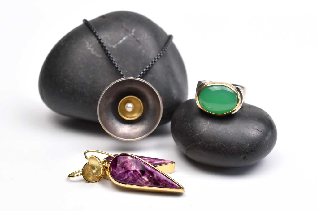 bold silver gold and gemstone jewelry for everyday